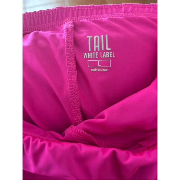 Tail Asymmetrical Hem Skort - Picture 6 of 7